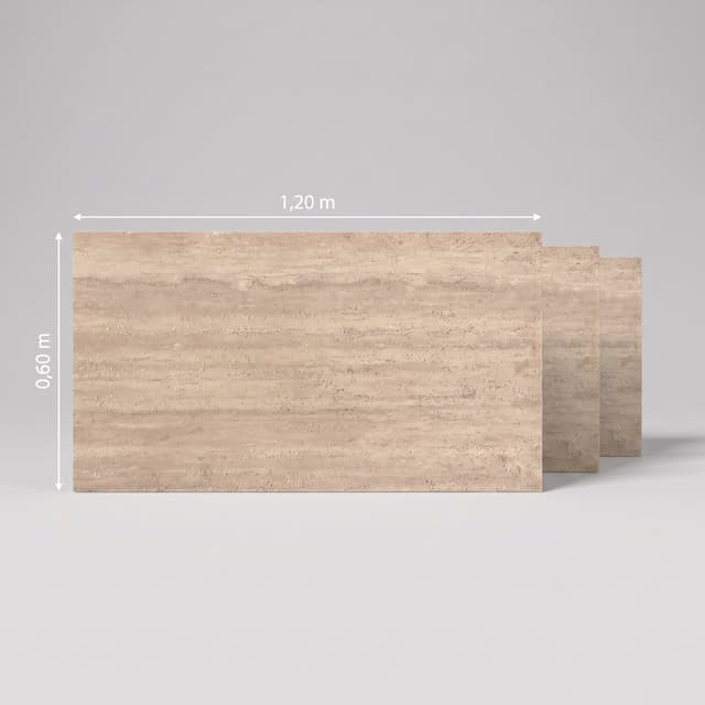 Flexible Stone Travertin Sable — Flexible Stone