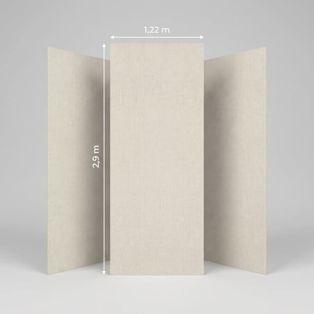 Panneau PVC Lin Écru — PVC & accessoires