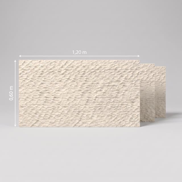 Flexible Stone Pierre Éclatée Crème — Flexible Stone