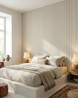 Lame de bardage PVC Lin blanc — vue 3