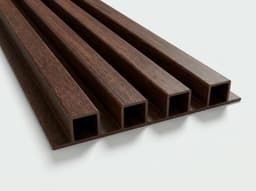 Lame de bardage PVC Acajou — vue 1