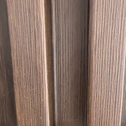 Lame de bardage PVC Chêne foncé — vue 2
