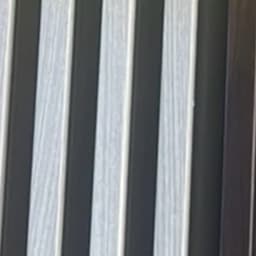 Lame de bardage PVC Chêne gris & noir — vue 2