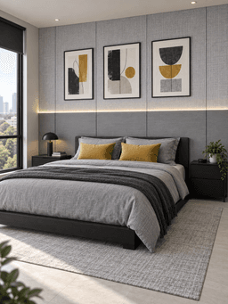 Panneau PVC Gris ardoise — vue 4