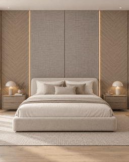 Panneau PVC Lin Tabac — vue 5