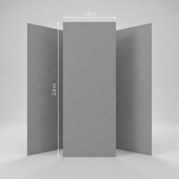 Panneau PVC Gris ardoise — vue 1