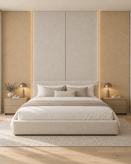 Panneau PVC Chevron Chêne Clair — vue 5